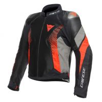 Dainese SUPER RIDER 2 AB-SHELL sport. bunda šedá/fluo-červená vel.52